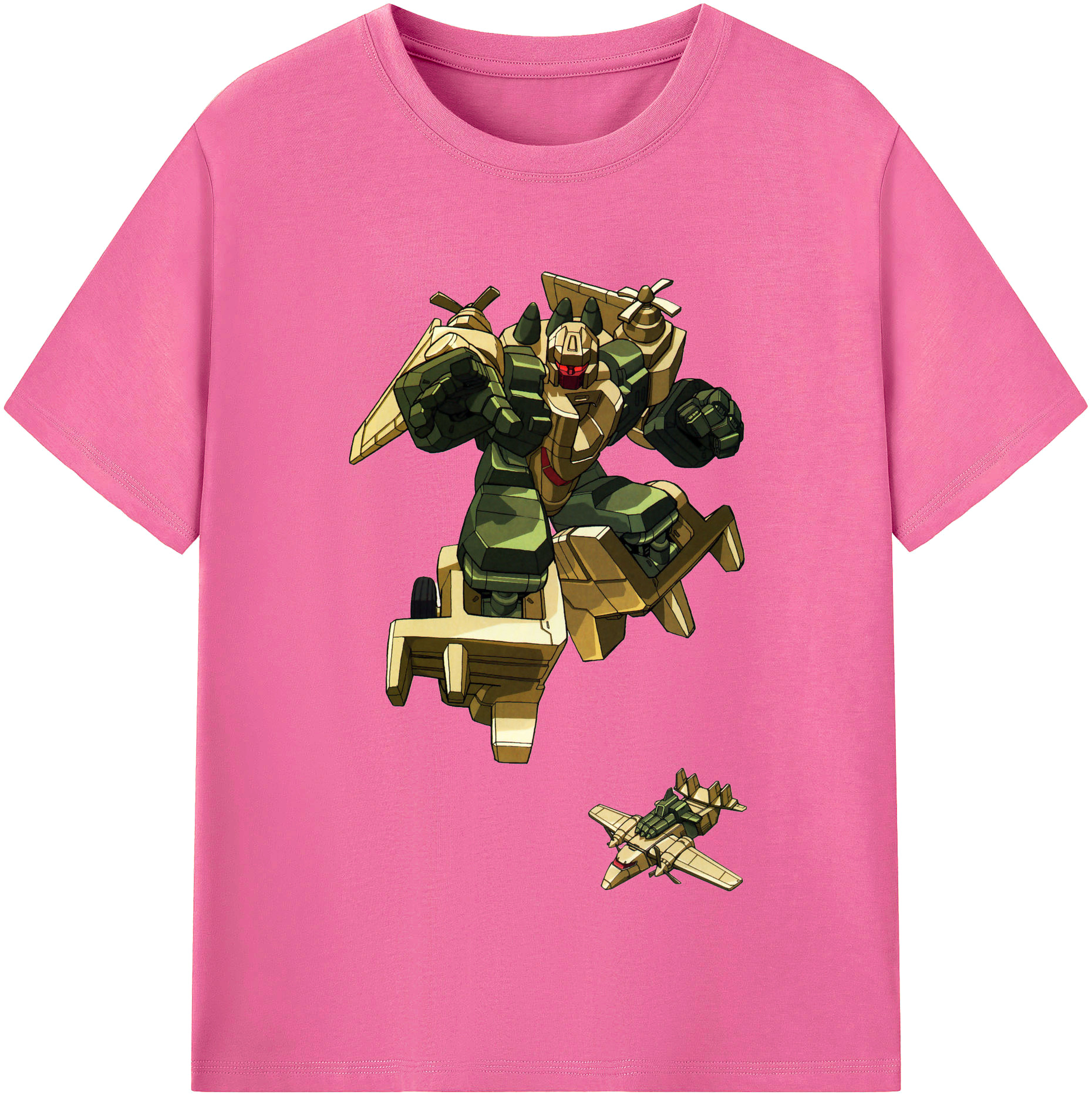（画像用）  レディースカジュアルプリントTシャツ（綿100％）